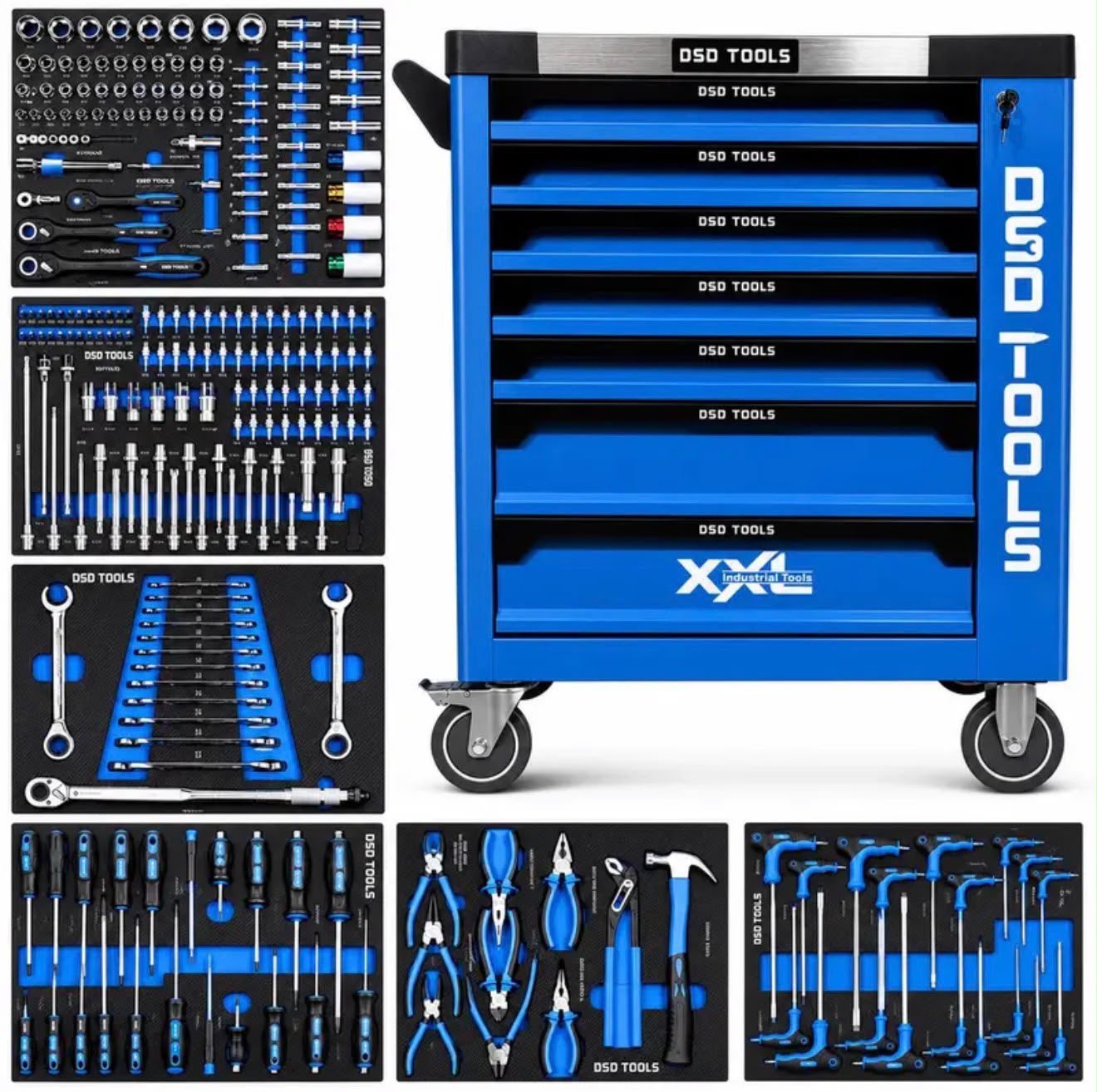 DSD Tools XXL Blue Cabinet