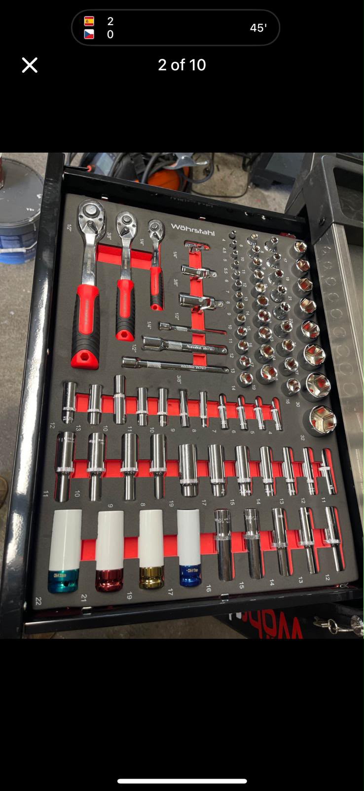 Socket & Ratchet Set